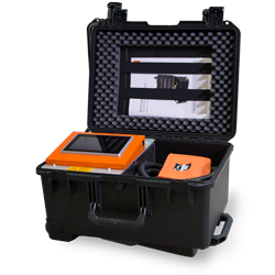 Toolbox with foam insert and monitoring