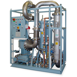 Industrial gas handling unit