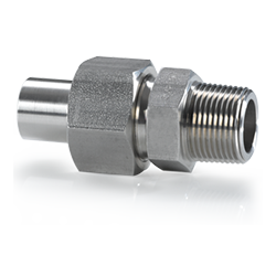 Bolt for industrial gas equipment