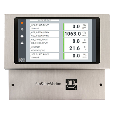 DILO Gas Safety Room Monitor 3-026-R200