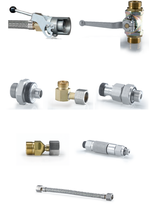 [Translate to Französisch:] DILO Self Sealing Valves and Couplings 