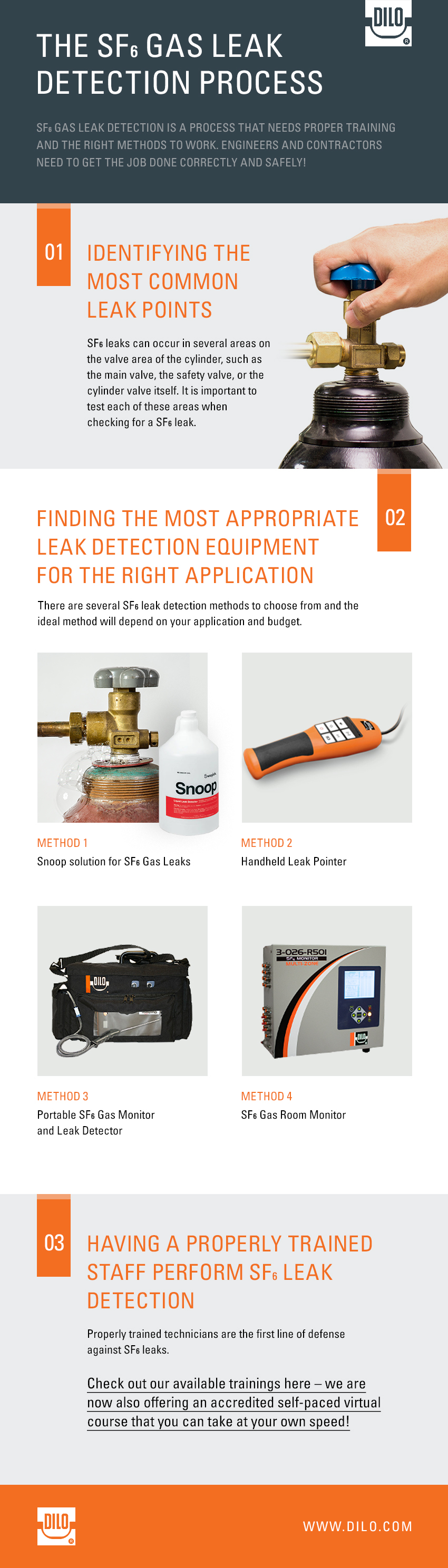 SF6 Gas Leak Detection