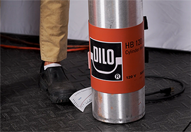 DILO cylinder heating blanket