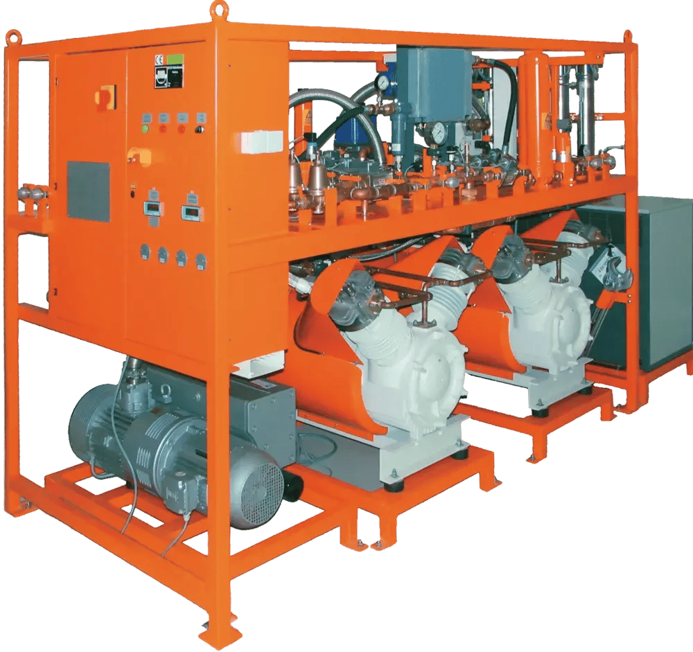 Gas Handling Plant for SF6 Pressure Turbulence Channel (1)-1