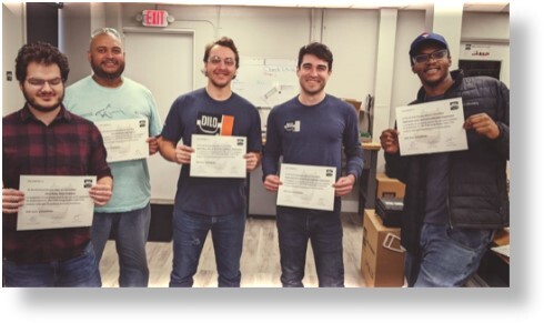 DILO team success story SF6 calibration 