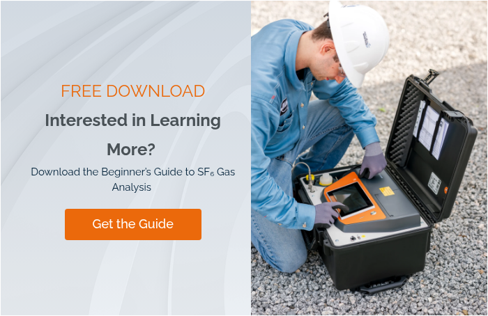 FREE&nbsp;DOWNLOAD Interested in Learning More?&nbsp; Download the Beginner’s Guide to SF₆ Gas Analysis&nbsp; &nbsp;